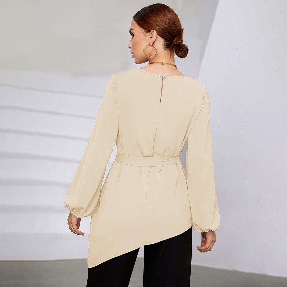 Dame Bluser Med Bindebælte | Overdel