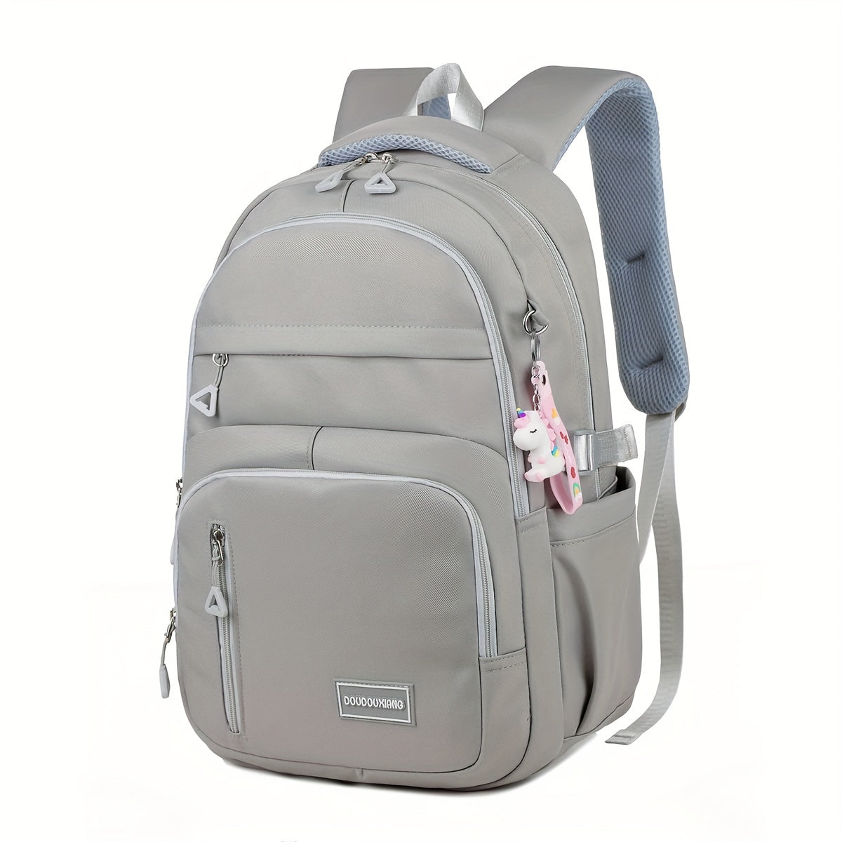 Dame Canvas Rygsæk Med Lynlås & Flere Rum