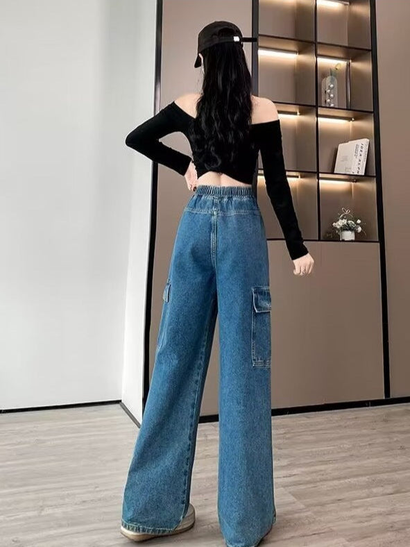 Dame Cargobukser Med Store Lommer | Baggy