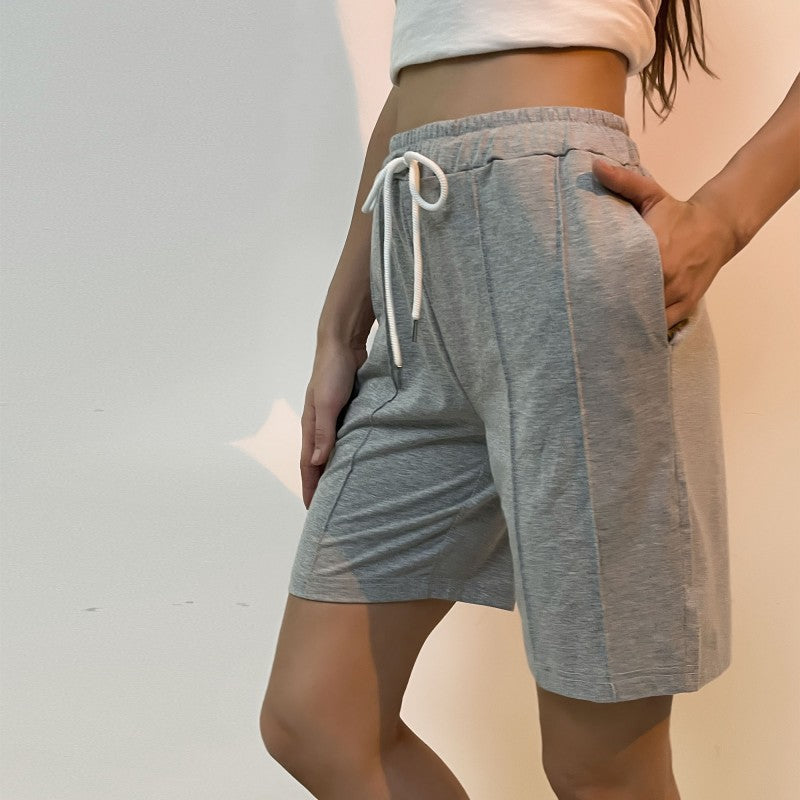 Dame Jogging Shorts Med Bindebånd | Lette