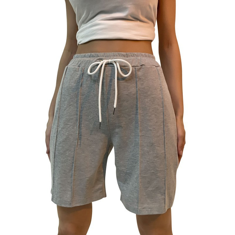 Dame Jogging Shorts Med Bindebånd | Lette