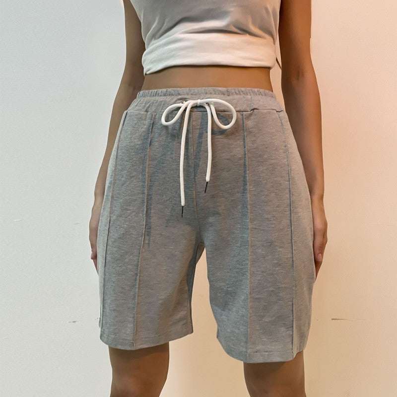 Dame Jogging Shorts Med Bindebånd | Lette