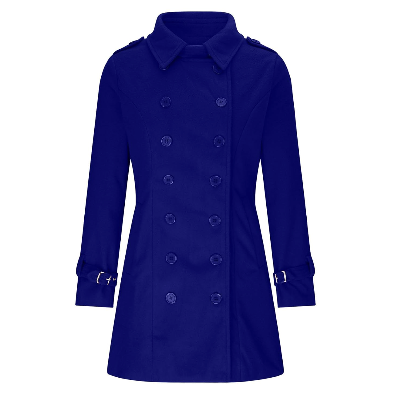 Dame Kort Frakke | Dobbeltknap Design