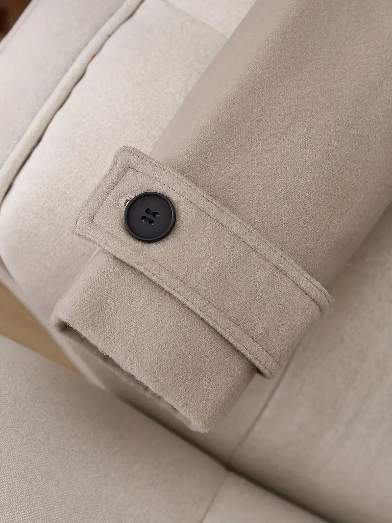 Dame Lang Trenchcoat | Knappedesign