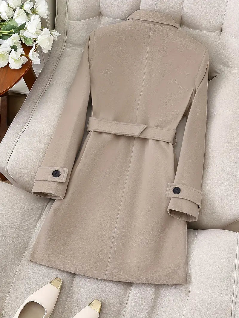 Dame Lang Trenchcoat | Knappedesign