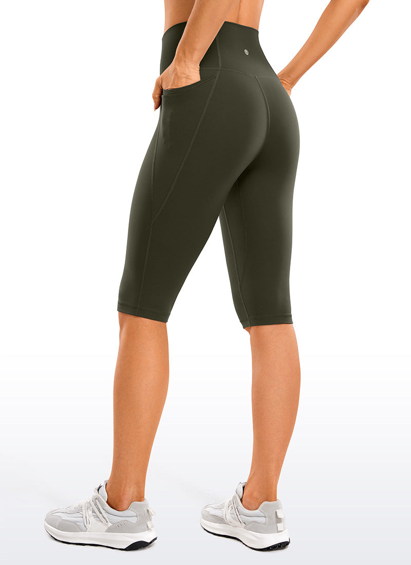 Dame Leggings Med Lommer | Korte