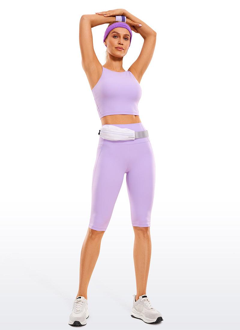 Dame Leggings Med Lommer | Korte