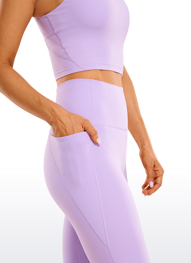 Dame Leggings Med Lommer | Korte