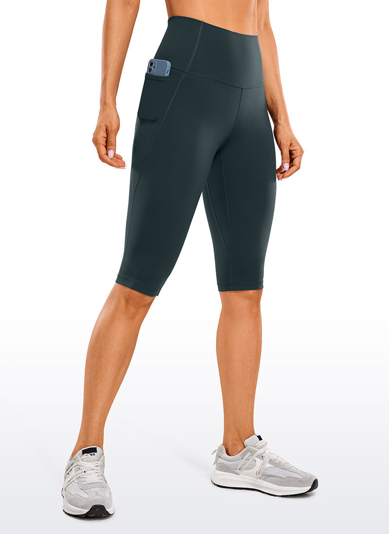 Dame Leggings Med Lommer | Korte