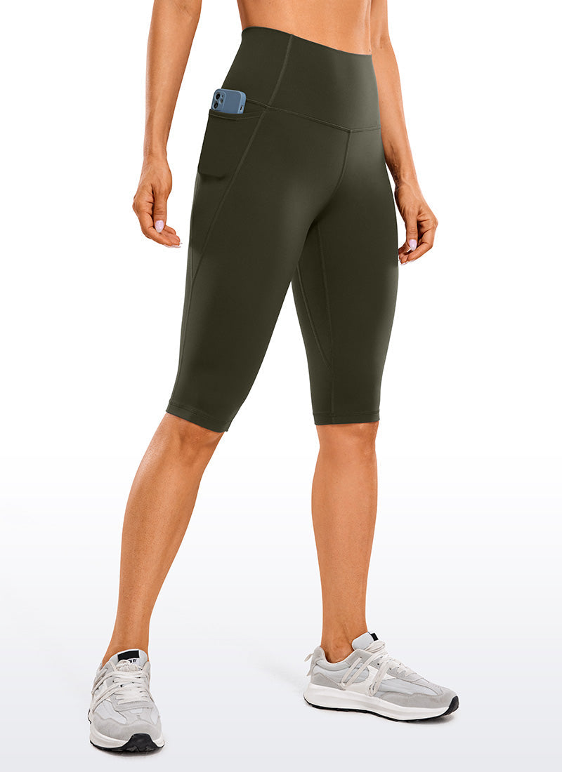 Dame Leggings Med Lommer | Korte