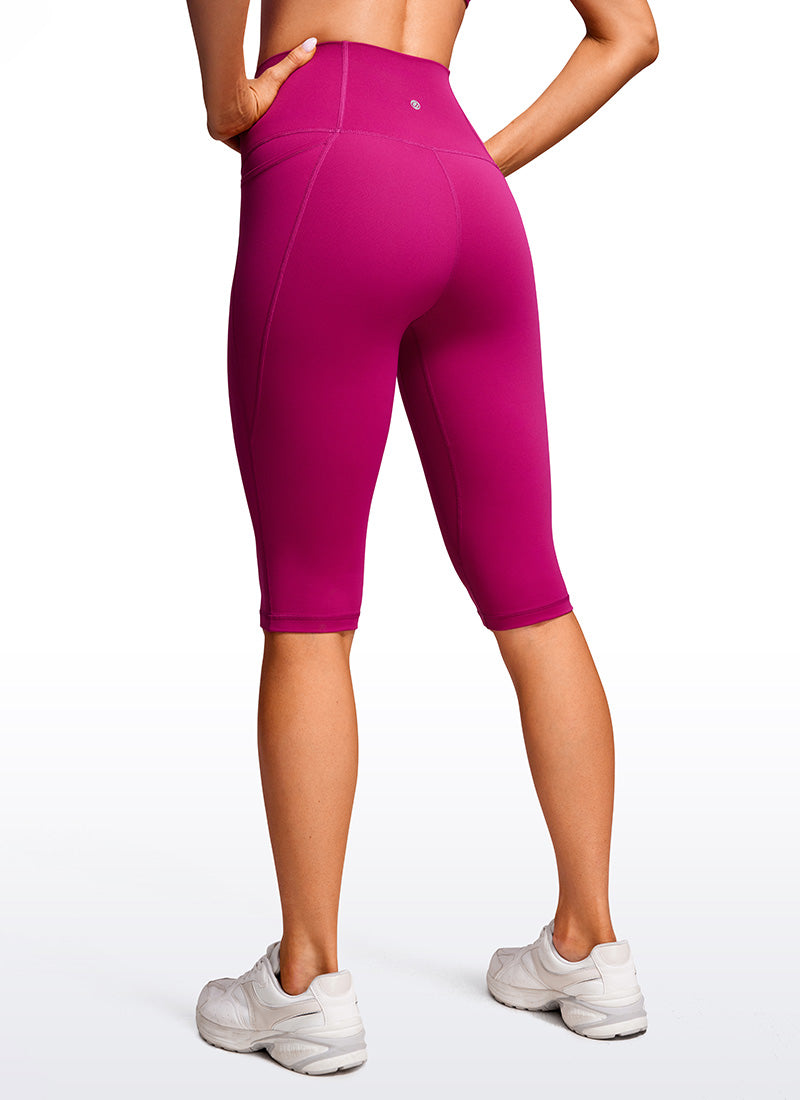 Dame Leggings Med Lommer | Korte