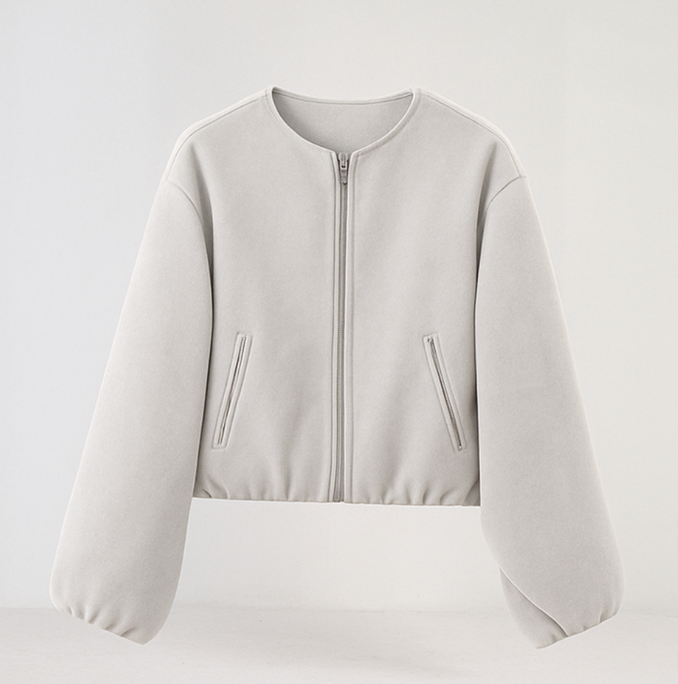 Dame Overgangsjakke Bomberstil | Trendy