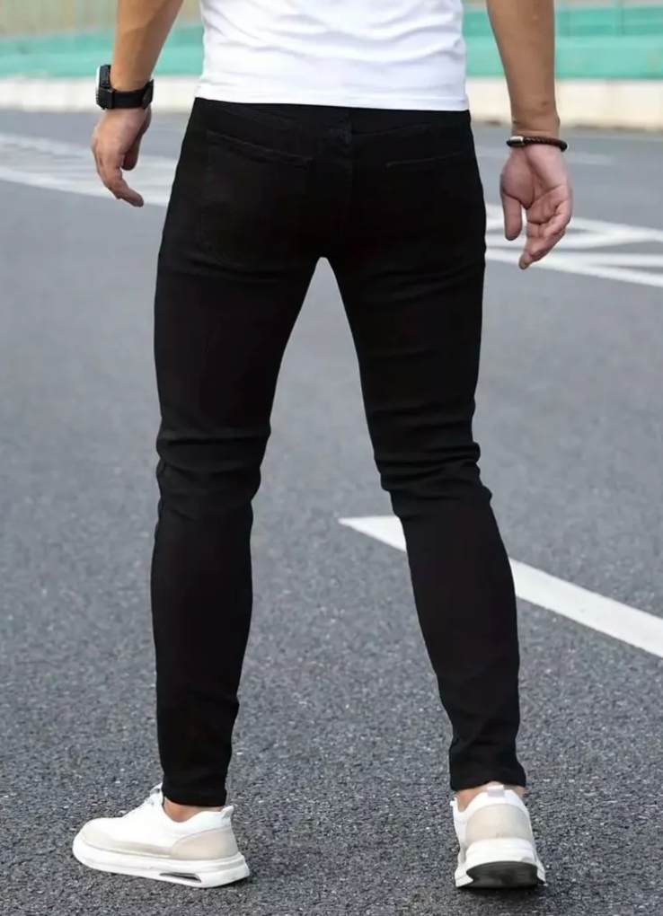 Elastiske Herrejeans Med Slank Pasform Og Høj Komfort | Letvægt