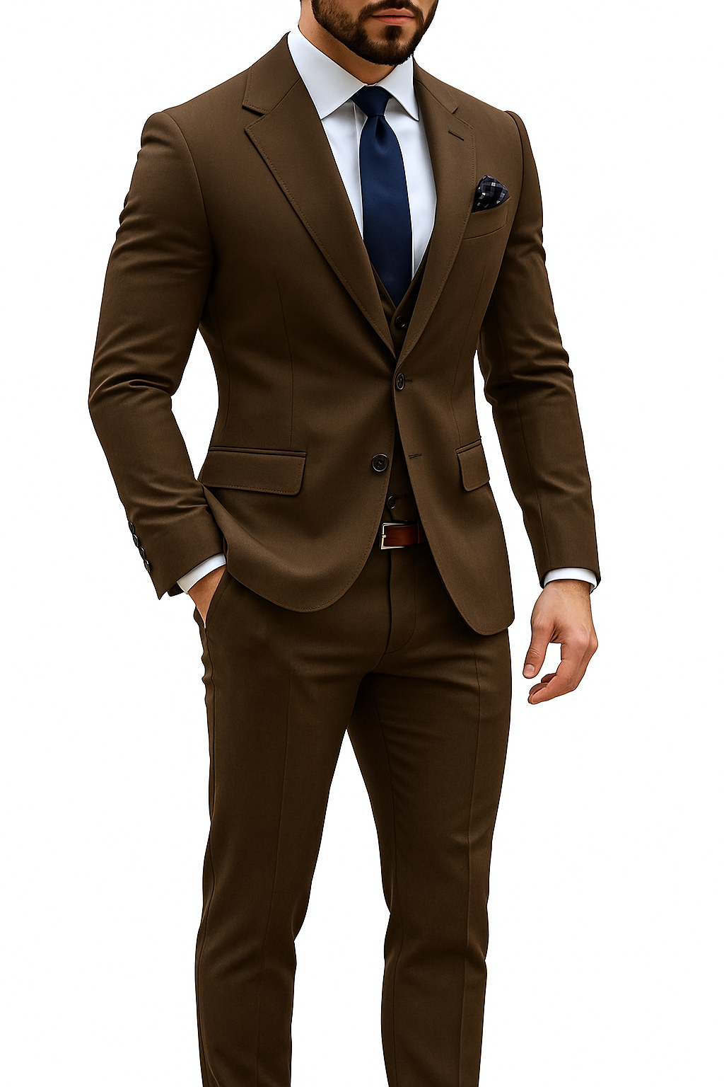 Herrer Jakkesæt Slim Fit Med Bukser & Vest