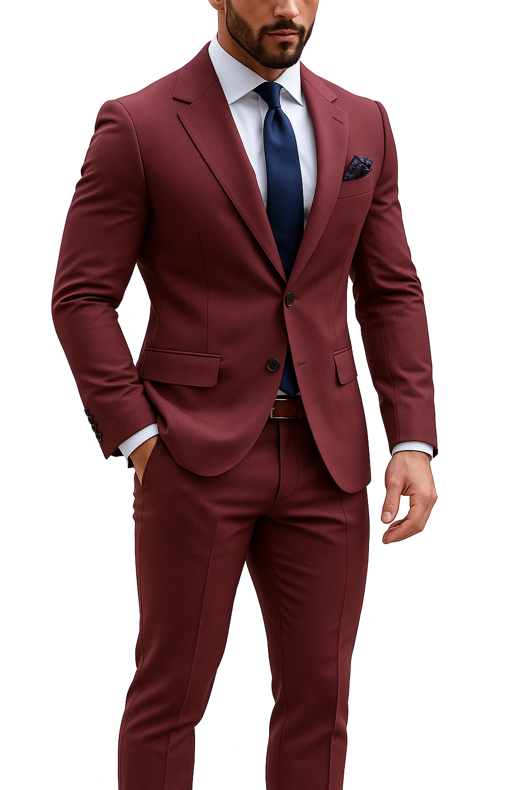 Herrer Jakkesæt Slim Fit Med Bukser & Vest