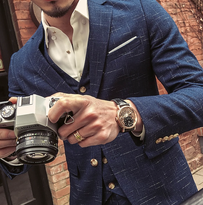 Herre Jakkesæt Med Vest | Business 3-Delt