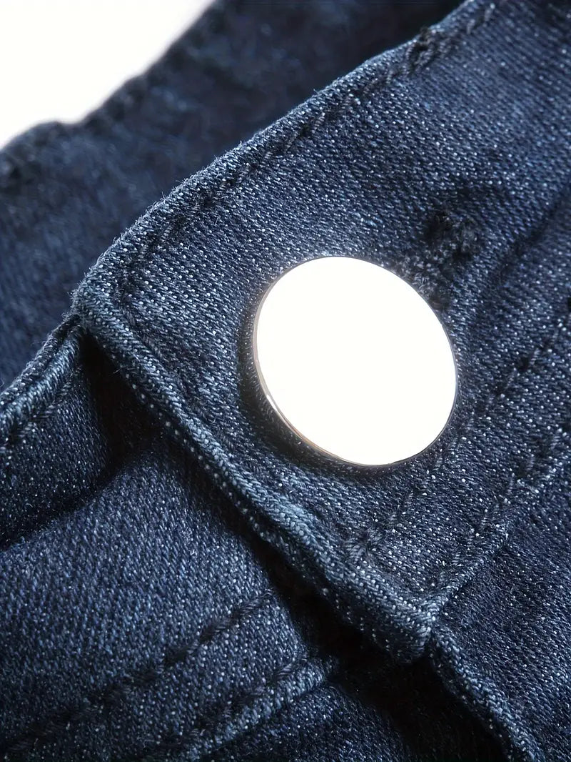 Herre Slim Jeans Med Slidte Detaljer Og Tæt Pasform | Rippet Look