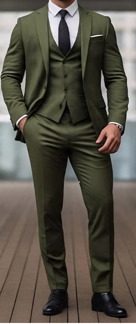 Herrer Jakkesæt Slim Fit Med Bukser & Vest