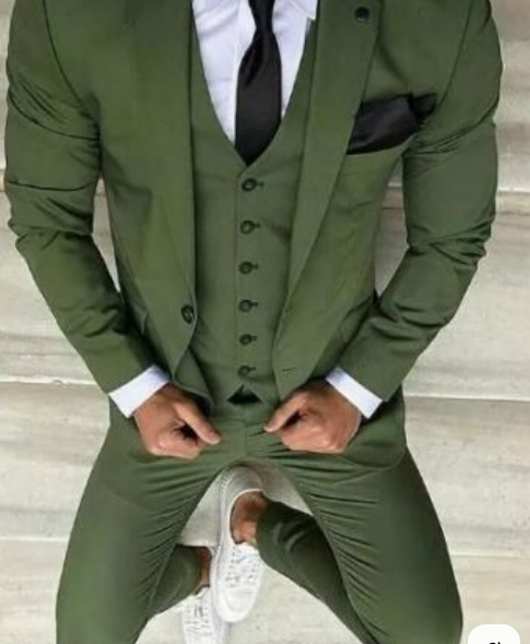 Herrer Jakkesæt Slim Fit Med Bukser & Vest