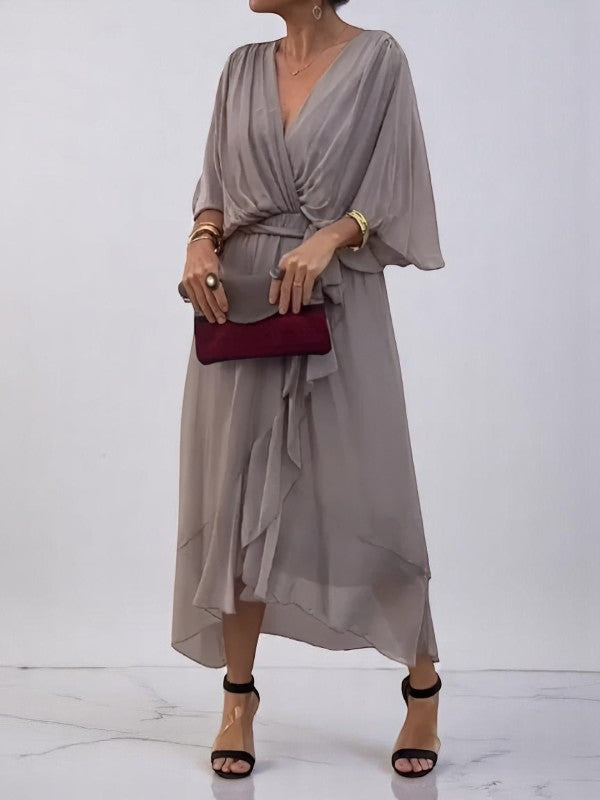 Ingrid | Kvinders Elegante Luftige Kjole | Udringet