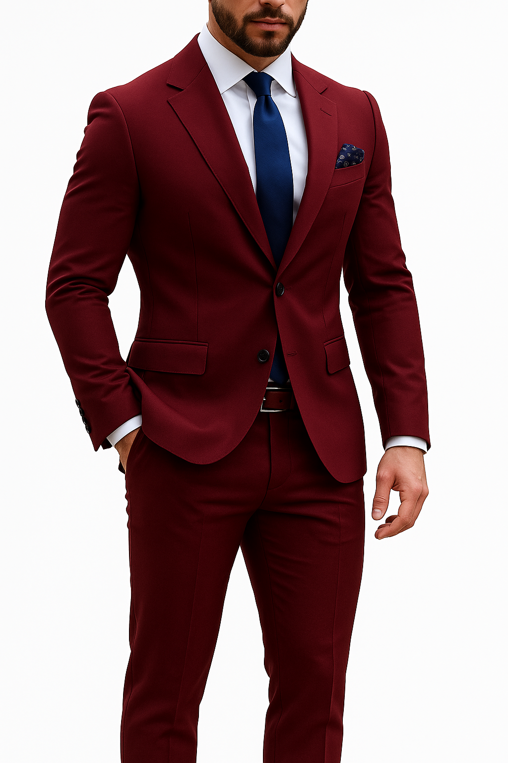 Herrer Jakkesæt Slim Fit Med Bukser & Vest