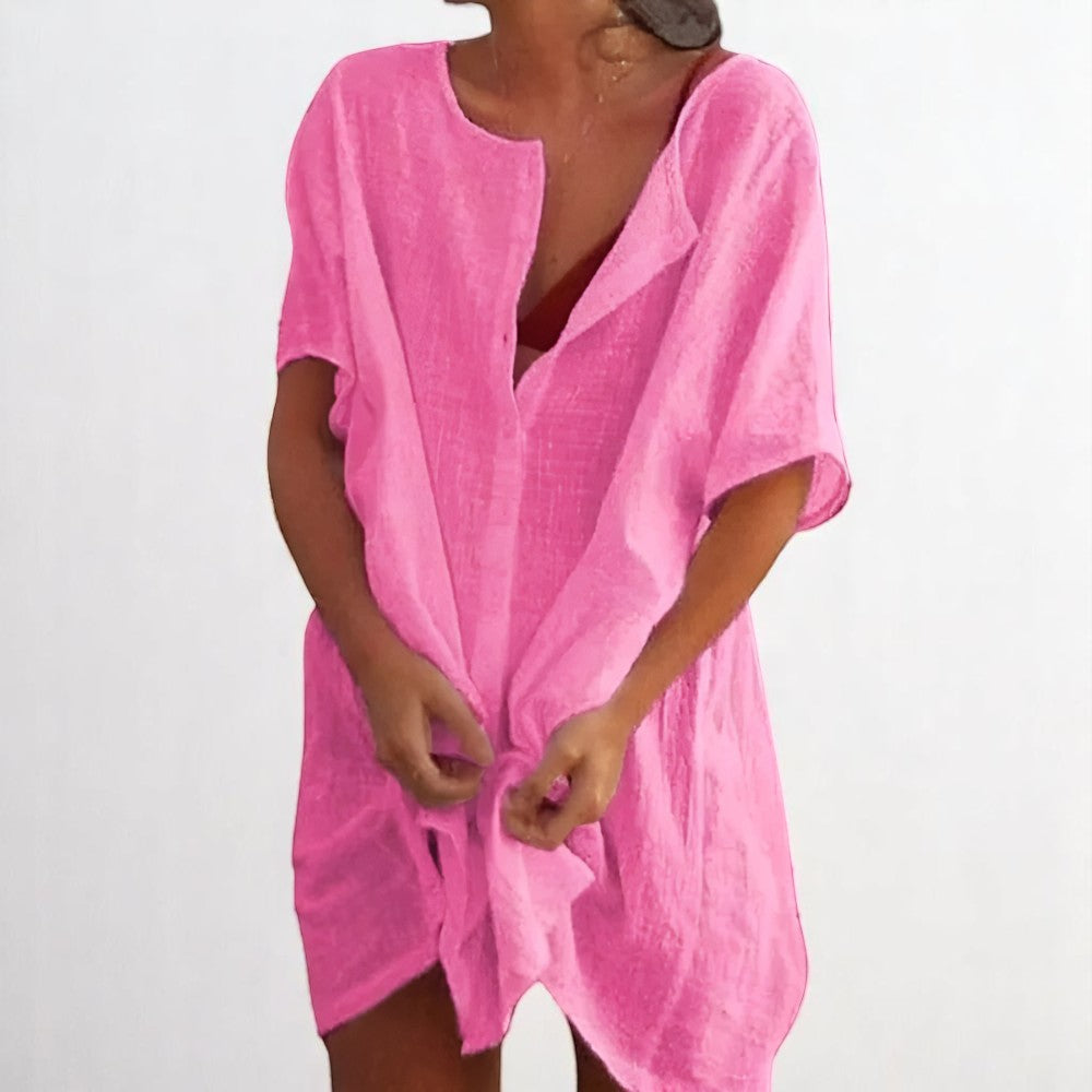 Saga | Dame Luftig Strand Tunika | Sommer