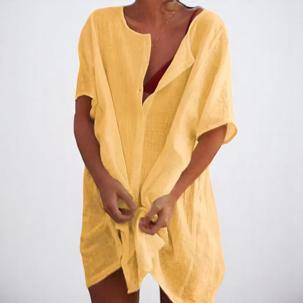 Saga | Dame Luftig Strand Tunika | Sommer