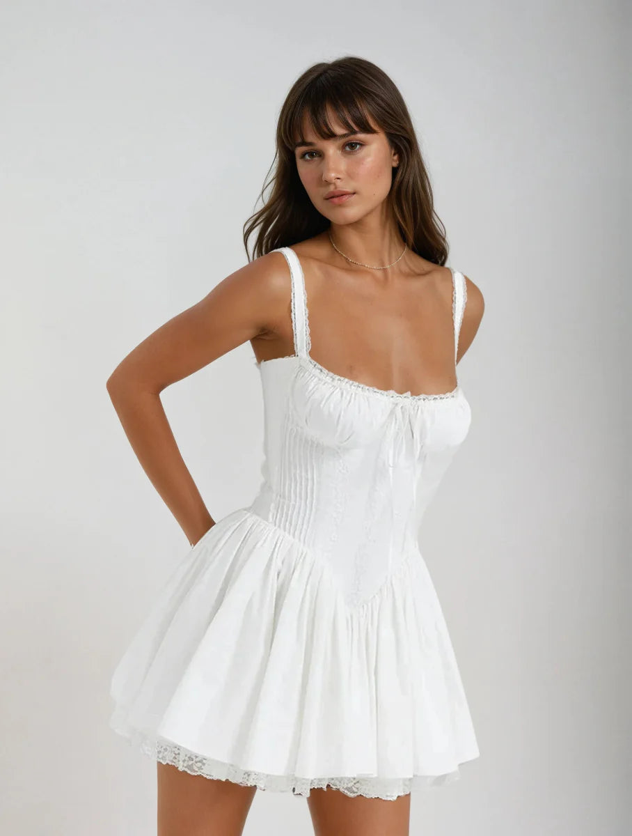 Signe | Dame Sommer Skater Kjole | Mini