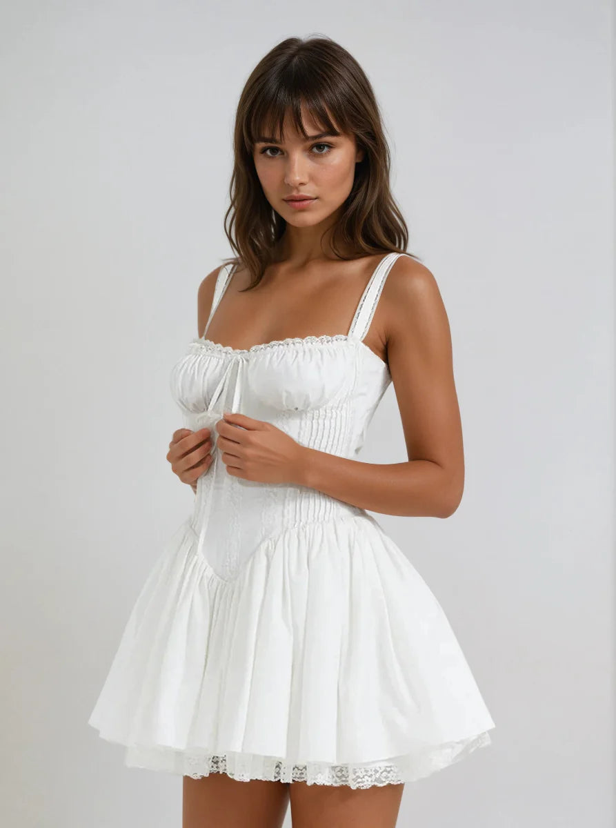 Signe | Dame Sommer Skater Kjole | Mini