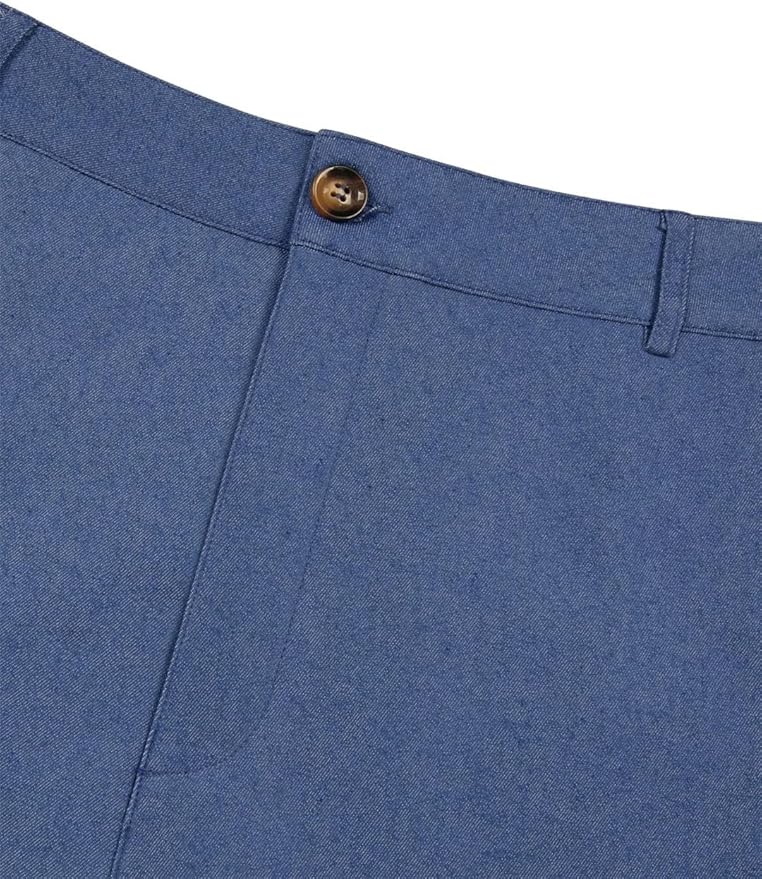 Skinnende Herre Bukser Med Slank Pasform | Elegant