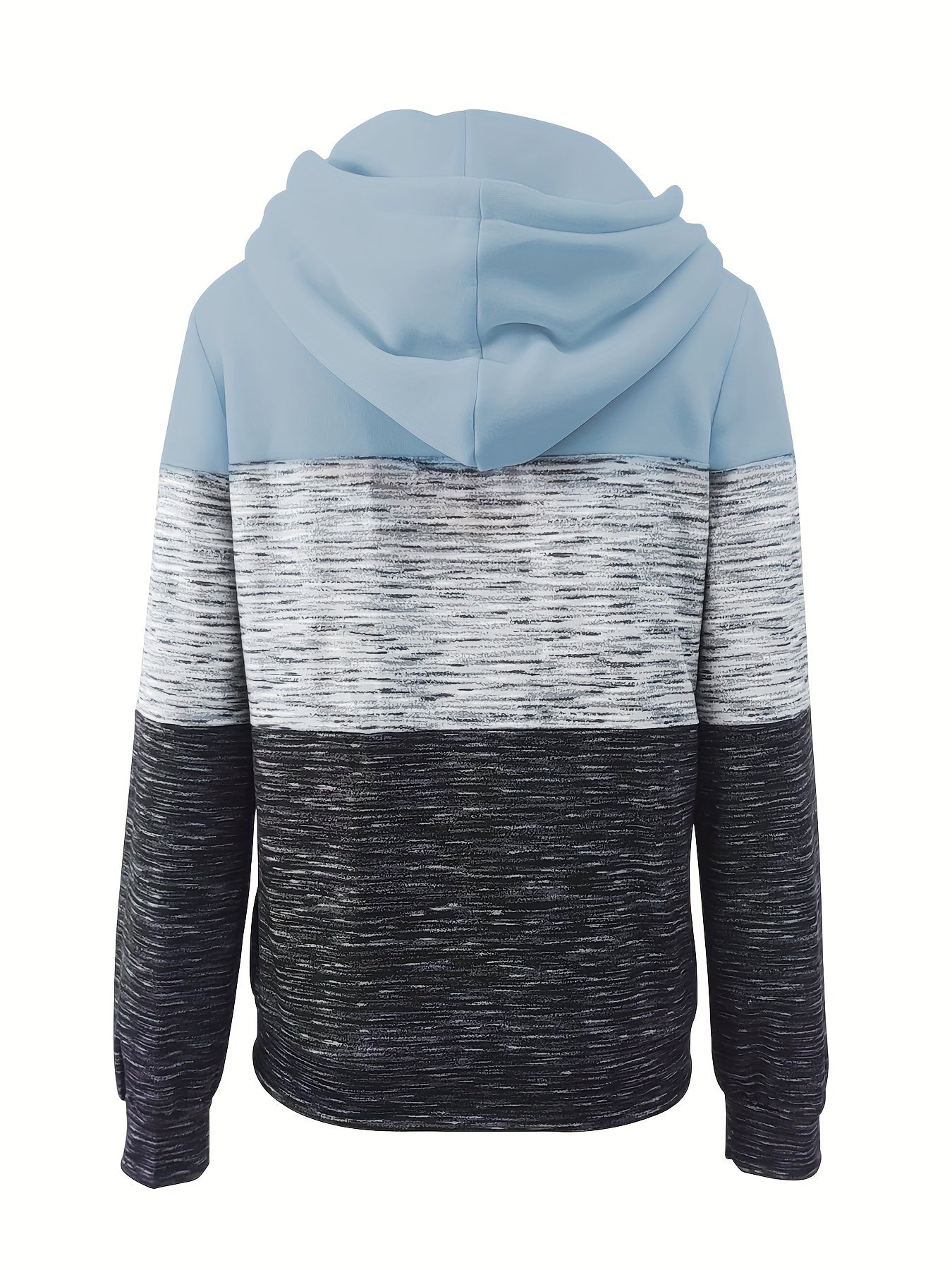 Sweat Dame Hoodie Med Lynlås & Snøre | Fleeceforet