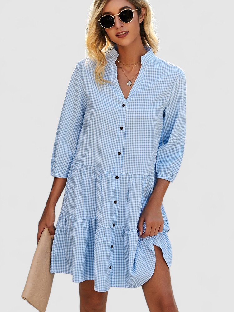 Tuva - Ternet Flagrende Kjole