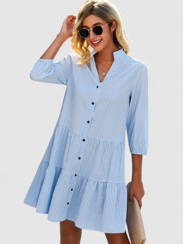 Tuva - Ternet Flagrende Kjole