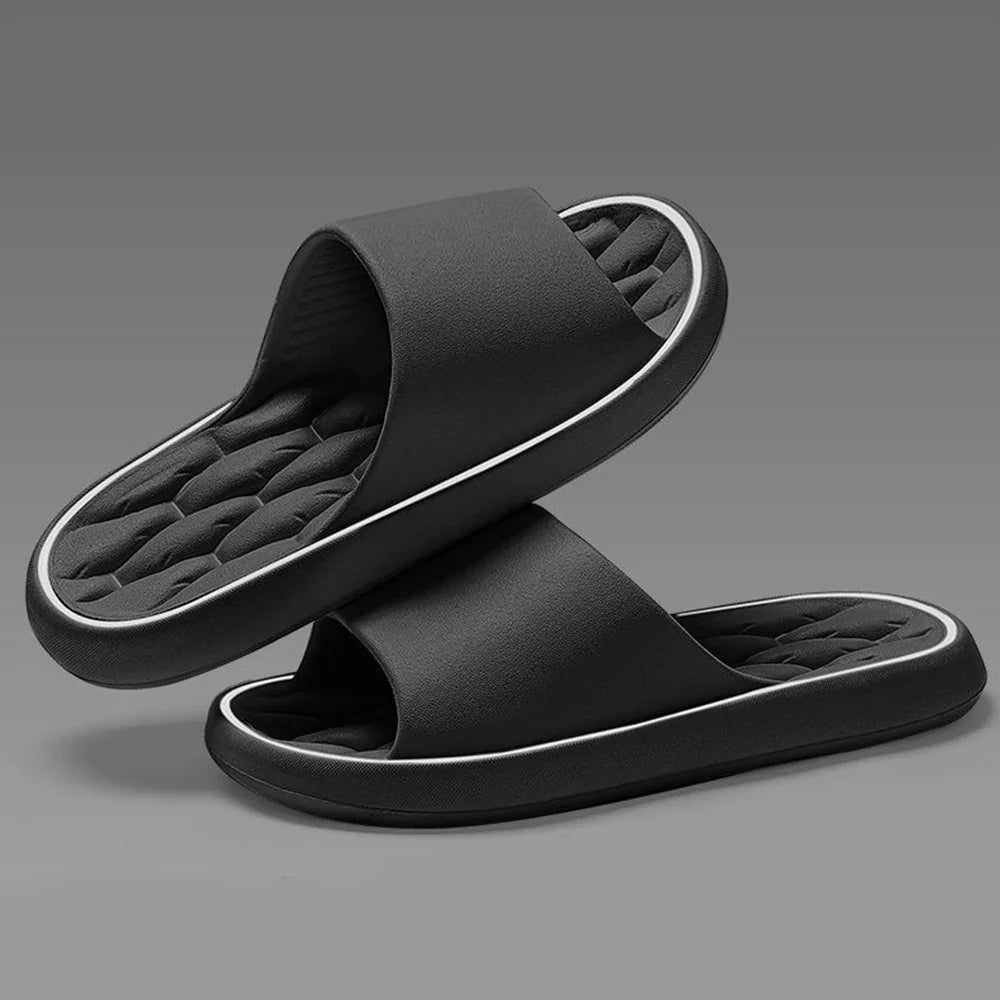 Unisex Hjemmesko Med Polstret Sål & Kontrastkant