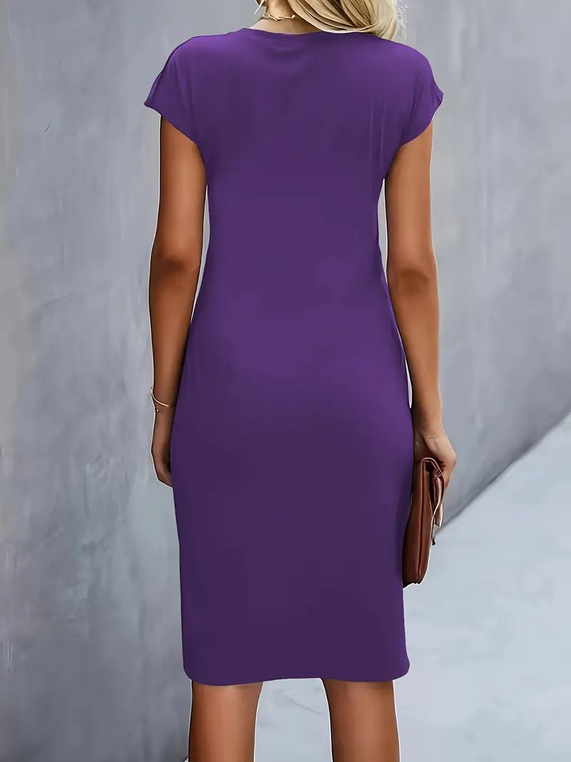 Aidna | Dame Elegant Sommerkjole | Midi