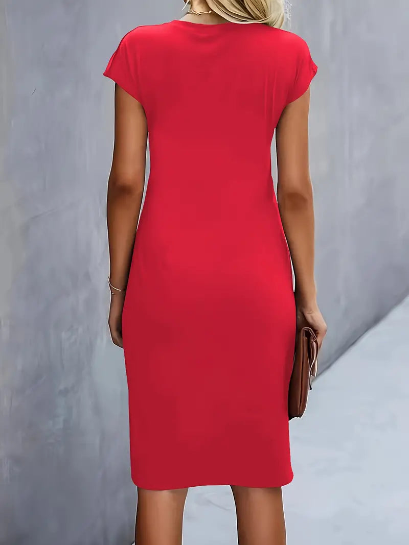 Aidna | Dame Elegant Sommerkjole | Midi