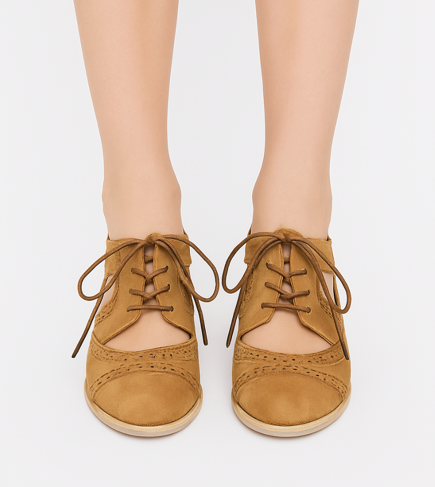 Amaya | Dames Vintage Komfort Sko | Støttende