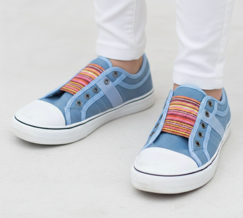 Asta | Dame Slip-On Canvas Sneakers | Komfort & Casual