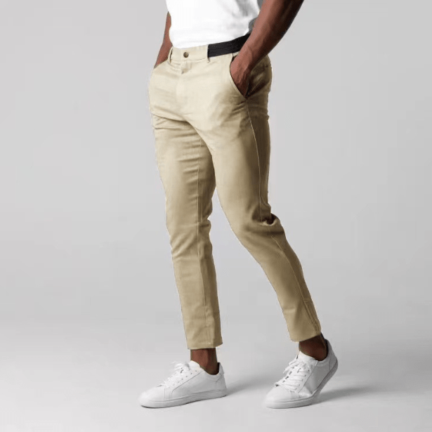 Behagelige Herre Bukser Med Tapered Fit | Casual