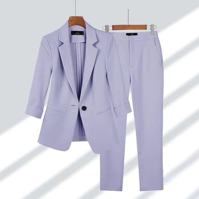 Chloe | Kvinder Skræddersyet Blazer Sæt | Elegant & Businessklar