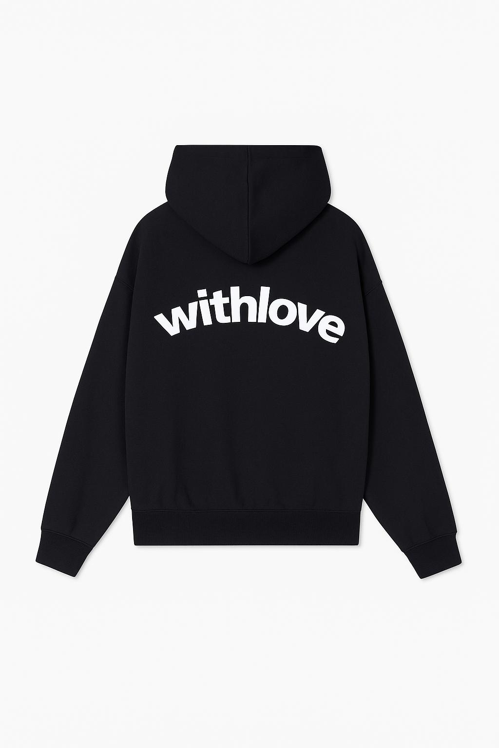 College Dame Hoodie Med Bagtryk Og Hætte | Streetwear