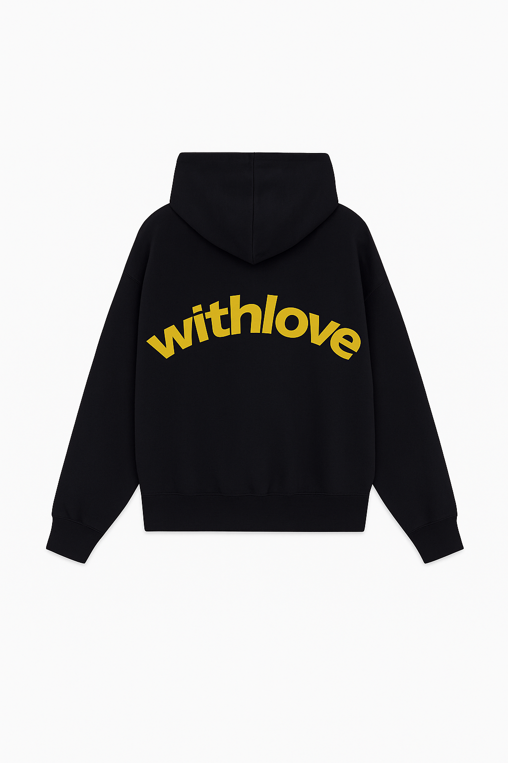 College Dame Hoodie Med Bagtryk Og Hætte | Streetwear