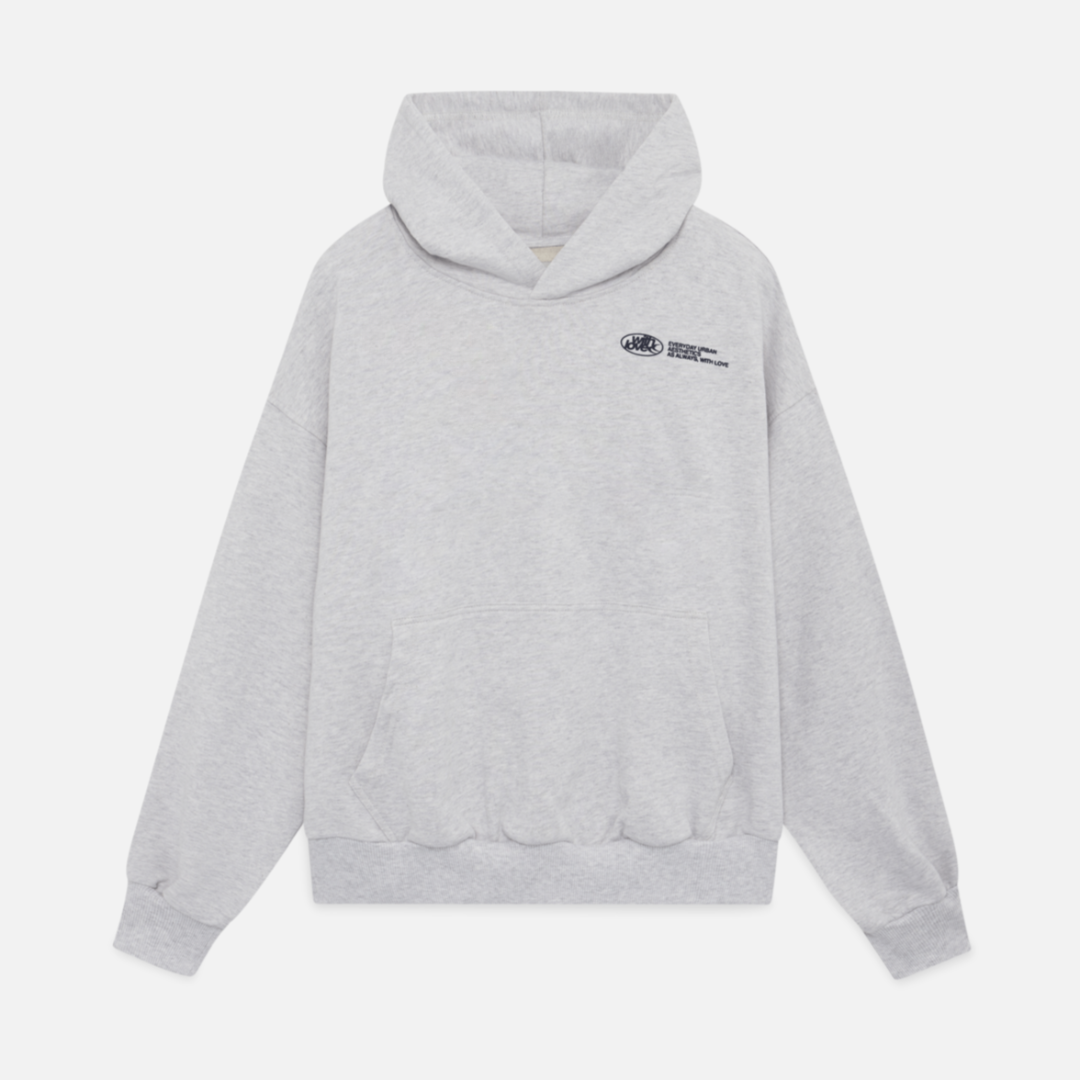 College Dame Hoodie Med Bagtryk Og Hætte | Streetwear