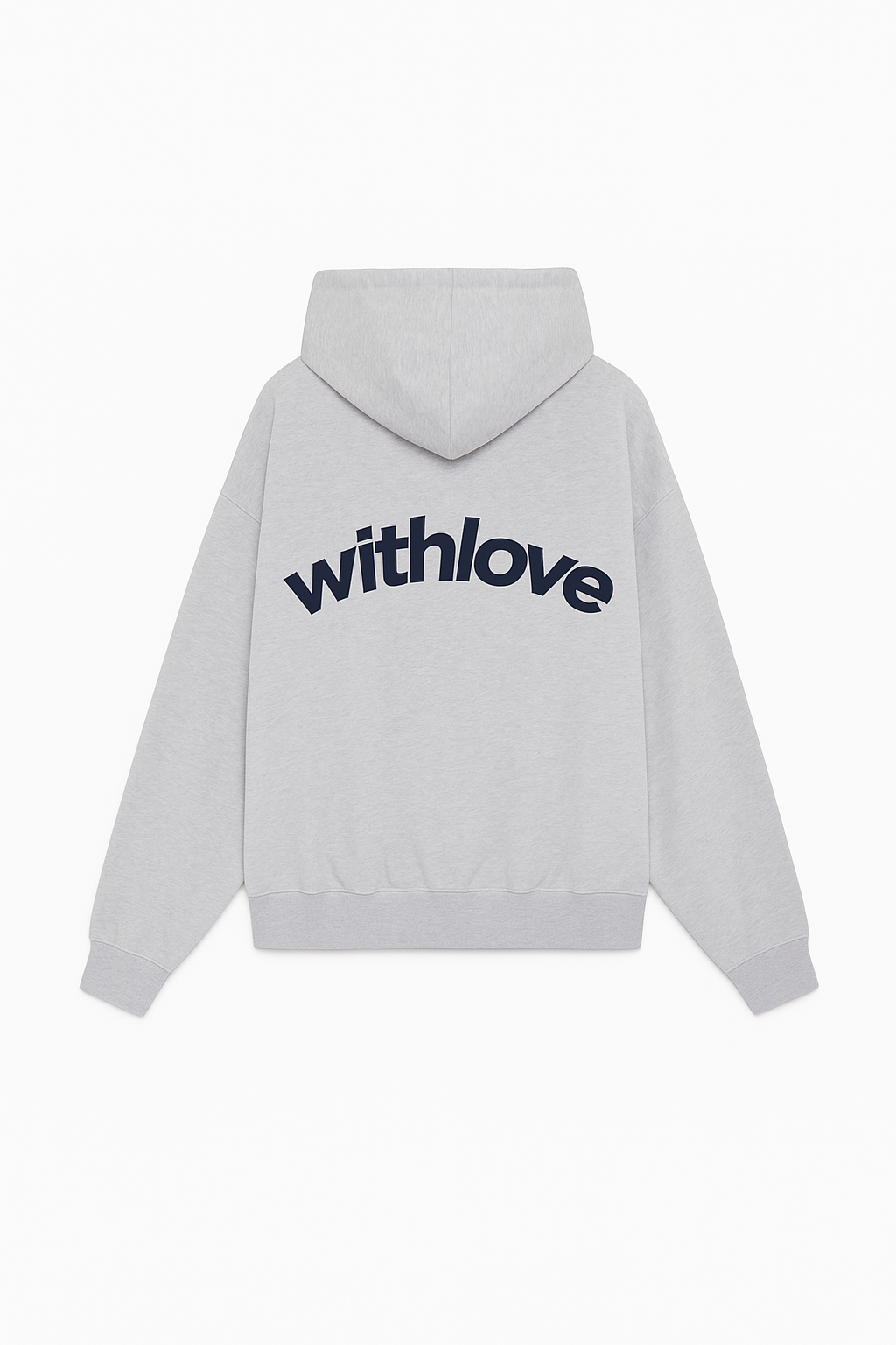 College Dame Hoodie Med Bagtryk Og Hætte | Streetwear