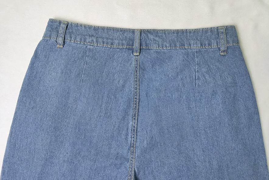 Dame Baggy Jeans Med Læg Og Løs Pasform | Komfortstil