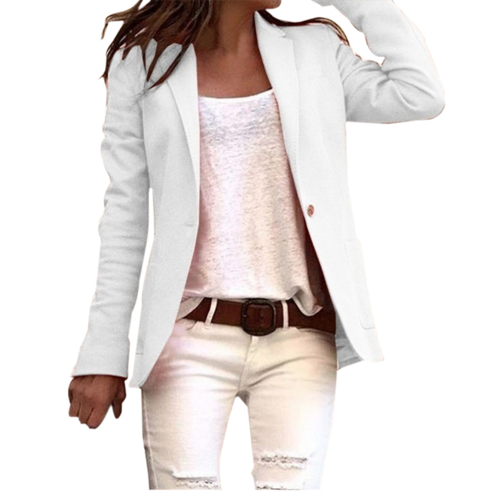 Dame Blazere Med Revers | Klassisk Fit