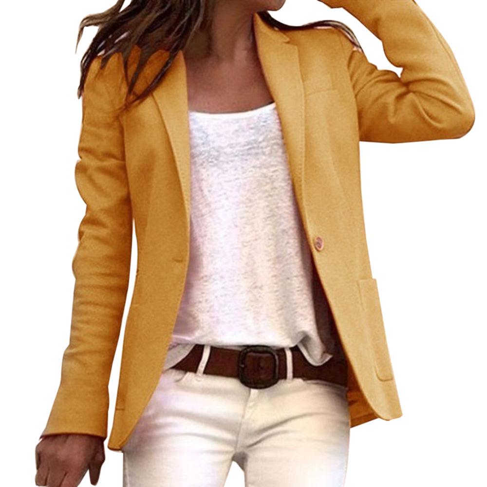 Dame Blazere Med Revers | Klassisk Fit