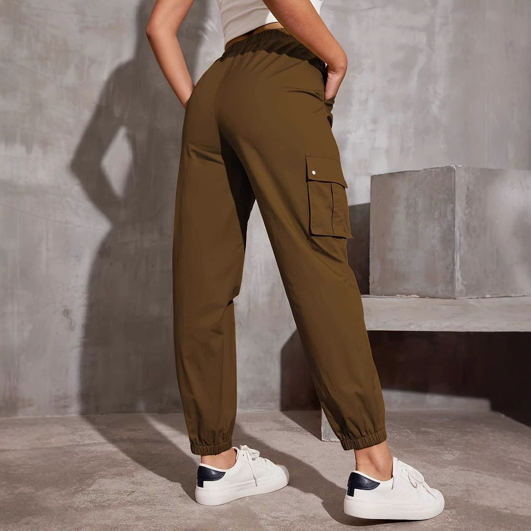 Dame Cargobukser Med Sidelommer | Jogger