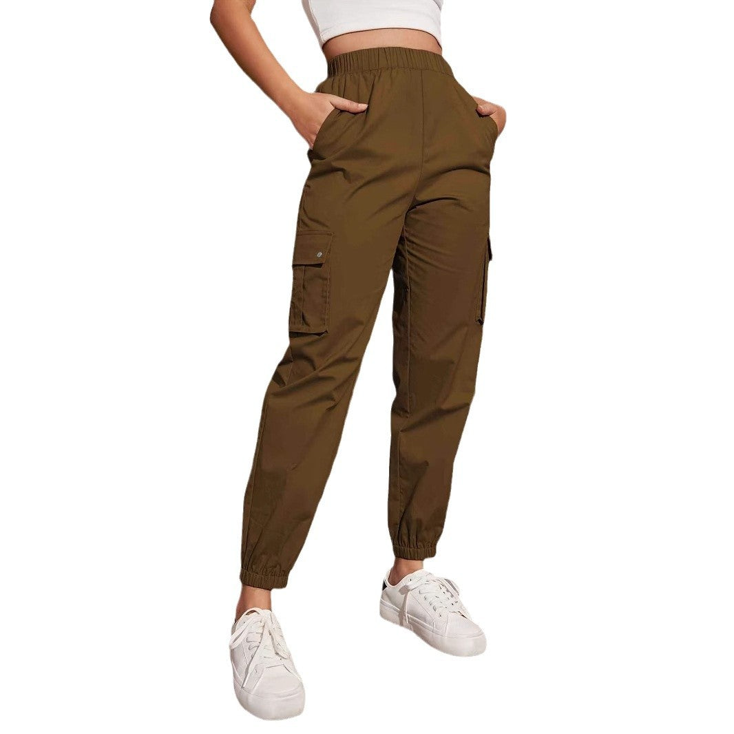 Dame Cargobukser Med Sidelommer | Jogger