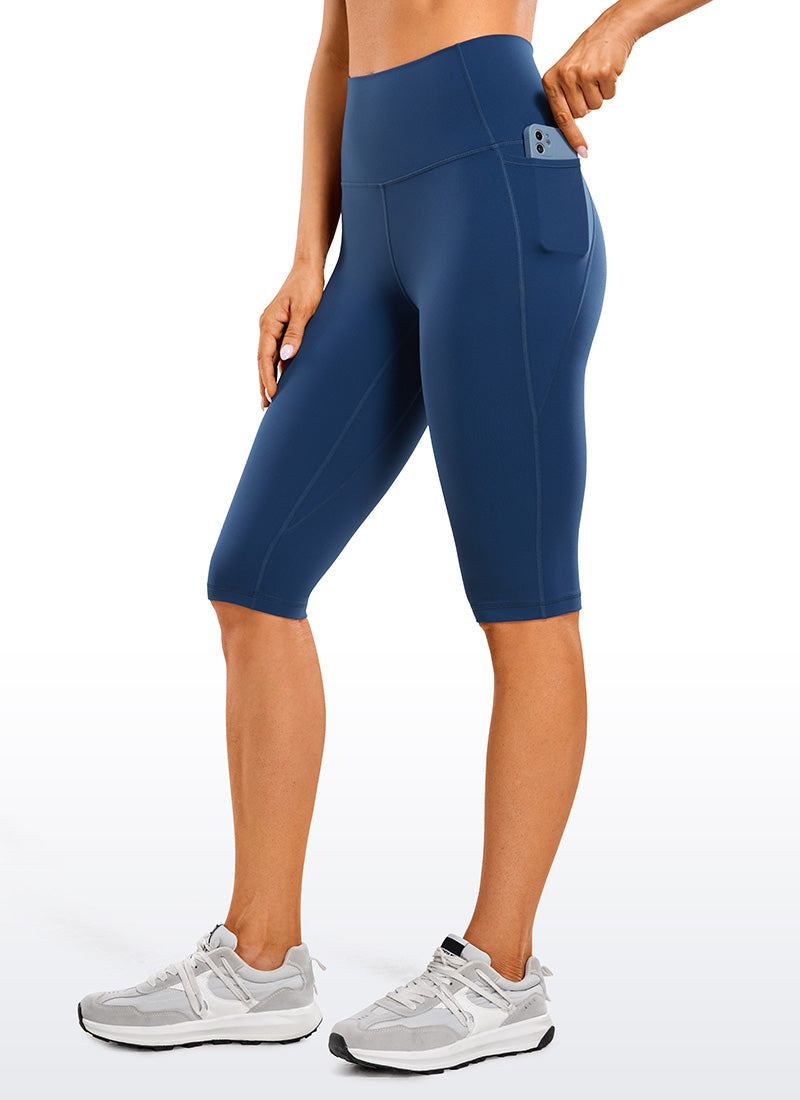 Dame Leggings Med Lommer | Korte